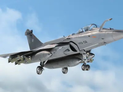  Dassault Rafale Rigged 
