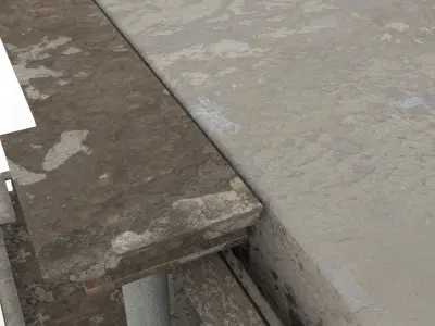 Detailed Ruined House 3D model