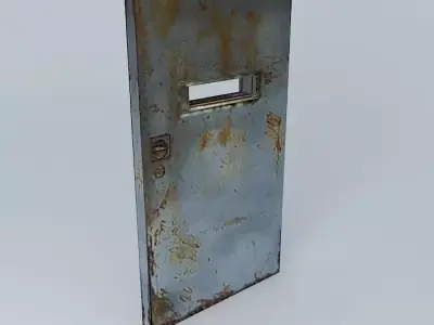 Resident Evil 4 Ashley's Jail Door Free 3D model