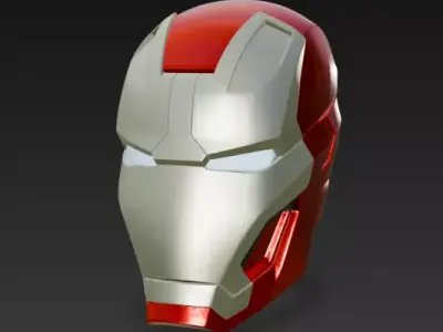 Iron Man Helmet 3d Model For 3d Printing 3D print model