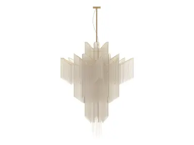 Crystal Chandelier Light 3D Model 3D print model
