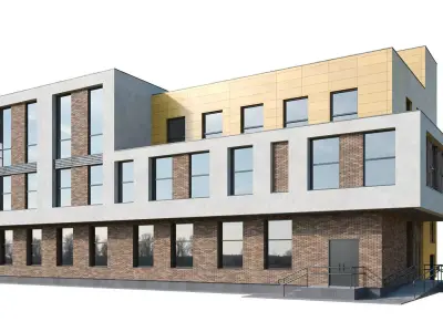 Public building 1 3D model