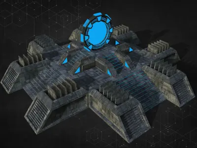Stargate Version Two 3D model