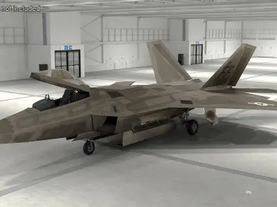  Advanced Tactical Fighter F-22 Raptor 