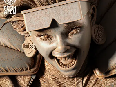 Wicked Marvel Jubilee Sculpture 3D print model