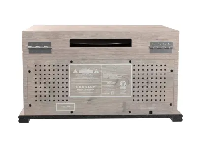 Musician 3-Speed Turntable 3D Model 3D model