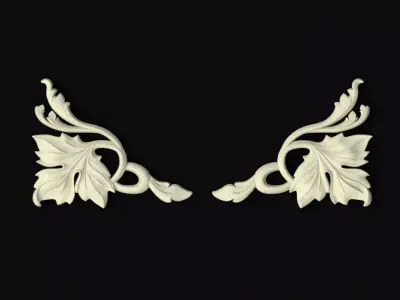 dekor ornament 3D model 26