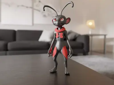 Martian 3D print model