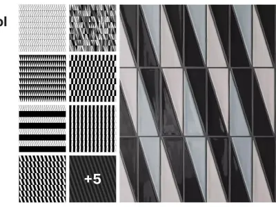 Right Triangle Tiles in Straight Set Texture buy