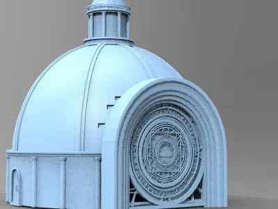 DR Strange Tower observatory 1  3D model