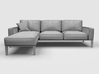 Harbour Outdoor - Balmoral Sofa 3D model