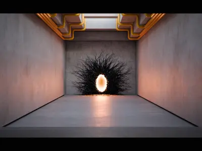 VR Room  Low-poly 3D model