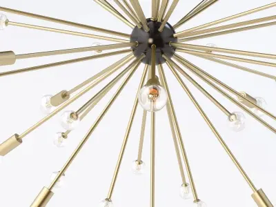 Imogene Large Chandelier by Arteriors 3D model