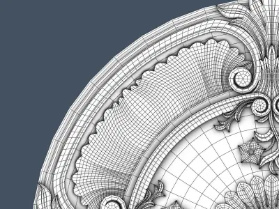 Ceiling Medallion 3D model