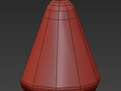 VANAMO pendant light glass 3D model