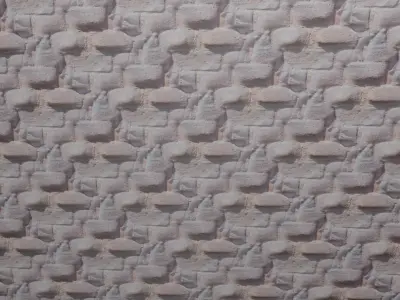 wall Monument  textures 3D model
