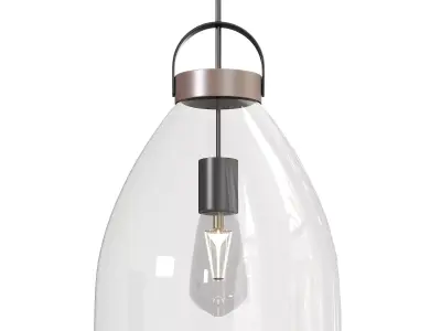 Cloche pendant light 3D model