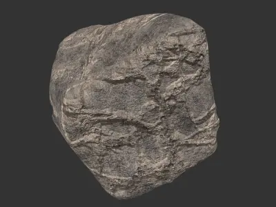 Collection 01 of 10 stones 3D Model Pack