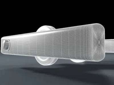 Door Lever 2 3D model