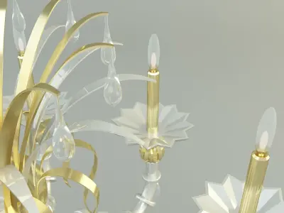 chandelier lighting 3d model 3D model