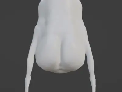 Slimer ghost 3D model