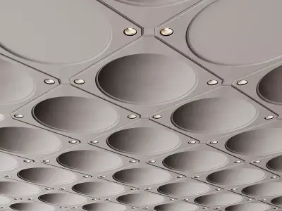 Modern Ceiling Design 3D model