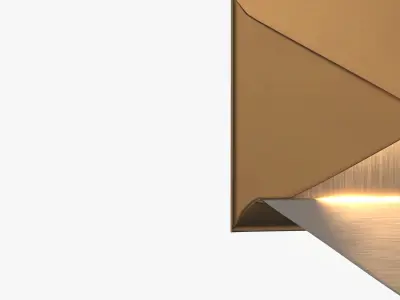 Corrispondenza Wall Light PBR 3D model