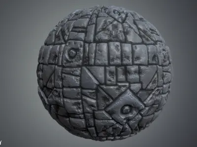 Stylized Dirt Vol 13  - Hand Painted Texture Texture