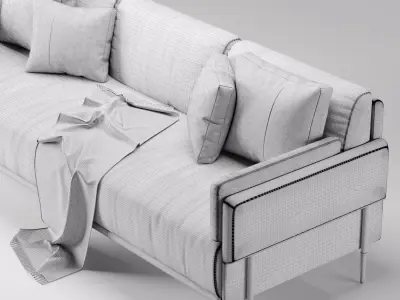 Sofa zero Z173 3D model