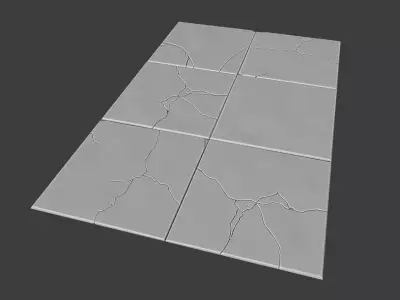 kitchen backsplash bathroom floor wall tiles sculpts 3D model