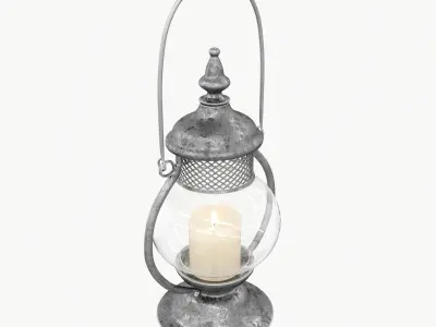 Vintage lamps 3D Model Pack