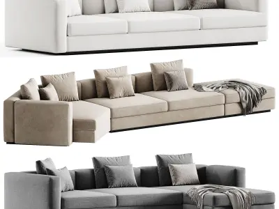 VENISE Floor standing modular sofa Set By Lema 3D model