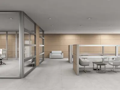 office interior partition pr2-522 3D model