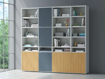 Et Cetera C33 Bookcase 3D model