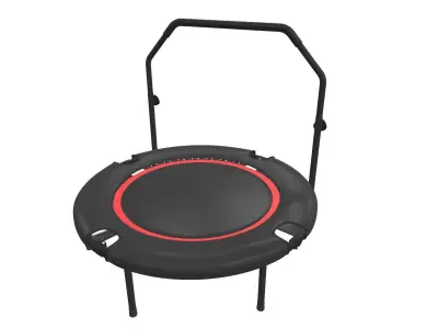 Mini Trampoline Foldable 3D model
