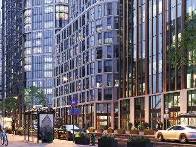 Archmodels vol 271 for 3dsmax - collection of skyscrapers 3D model