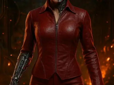 Multipart TX 01 Czech Cyber Queen 3D print by Ing Karl ArtStudio 3D print model