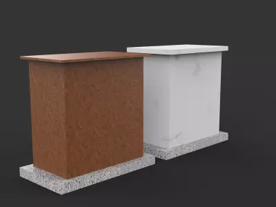 Electric Enclosure Housing 3D model