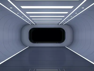 Sci Fi Room 3D model