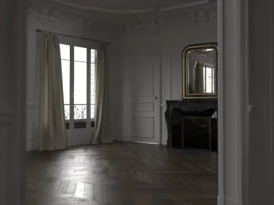  Haussmann Parisian Interior 
