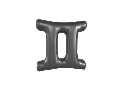 Gemini v2 001 Low-poly 3D model