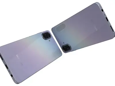 Samsung Galaxy A07 5G Light Violet 3D model