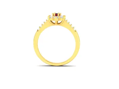 Women Ring  Render 3dm STL OBJ FBX Details 3D print model 263
