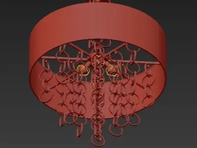 High pendant 3D model