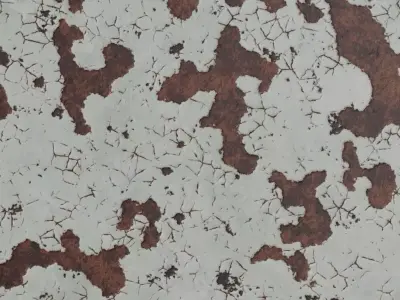 Machinery Chipped Paint PBR Seamless Texture