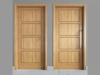 Door 01 3D model get