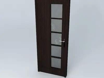 Door with frame Free 3D model purchase