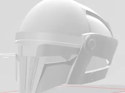 Darth Revan Helmet STL 3D model