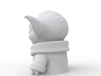 Yoda 3D Print Model 3D print model