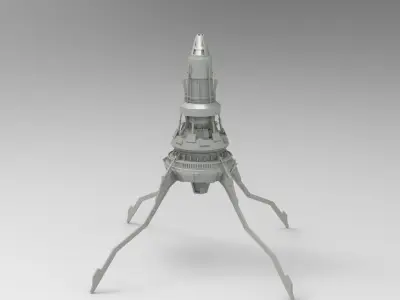 terraforming machine 3D model